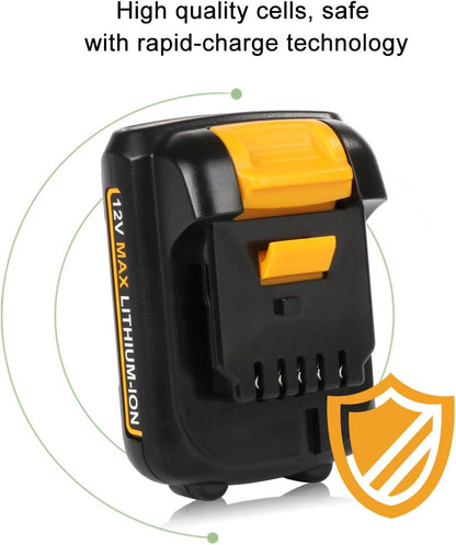 Batteria Li-Ion 12V 3.0Ah DCB127 (2 Pezzi)