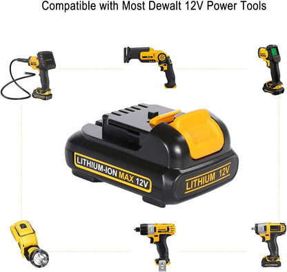 Batteria Li-Ion 12V 3.0Ah DCB127 (2 Pezzi)