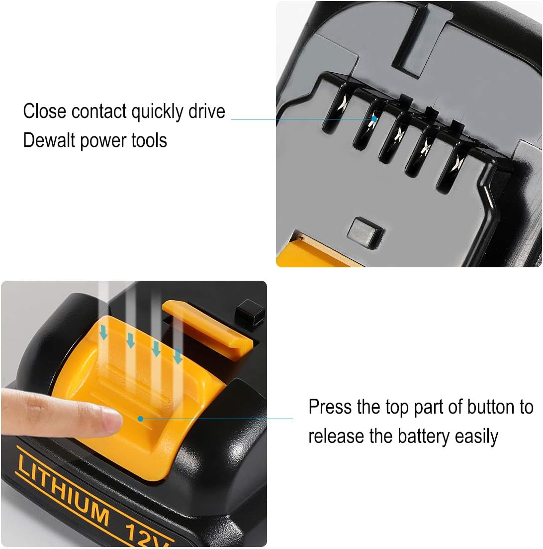 Batteria Li-Ion 12V 3.0Ah DCB127 (2 Pezzi)