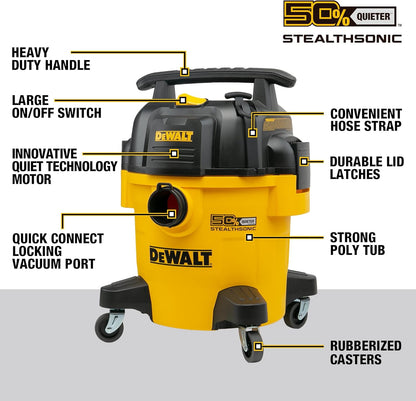 Aspirapolvere Wet & Dry 5 Galloni DXV05P-QTB