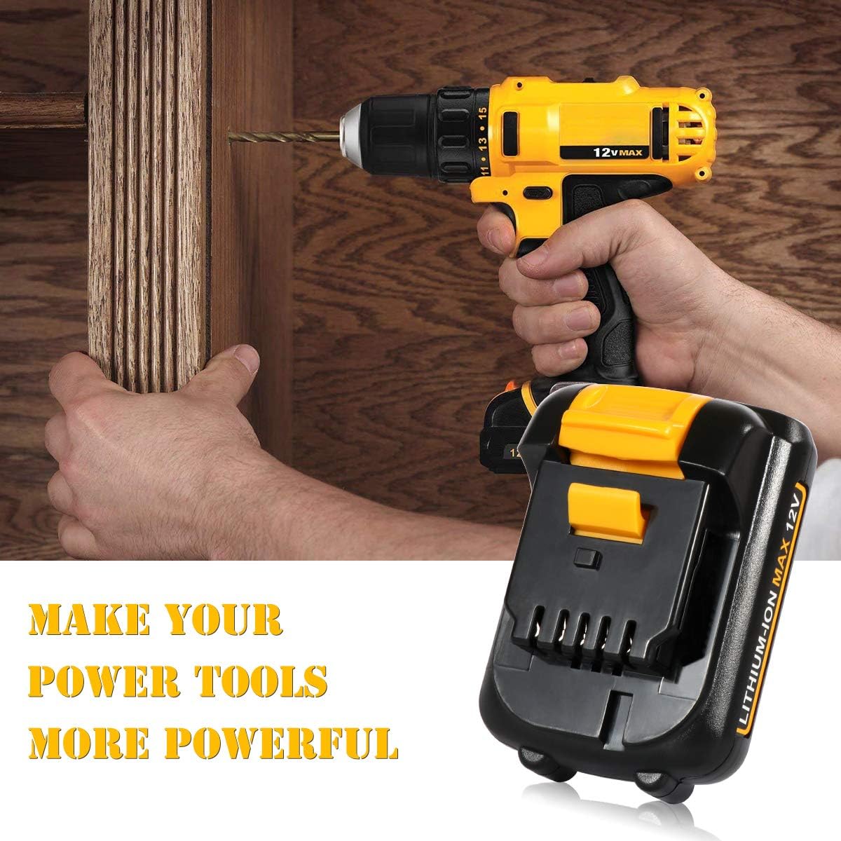 Batteria Li-Ion 12V 3.0Ah DCB127 (2 Pezzi)