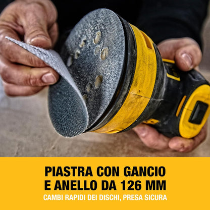 Levigatrice Rotorbitale Ø 126 mm DWE6423-QS