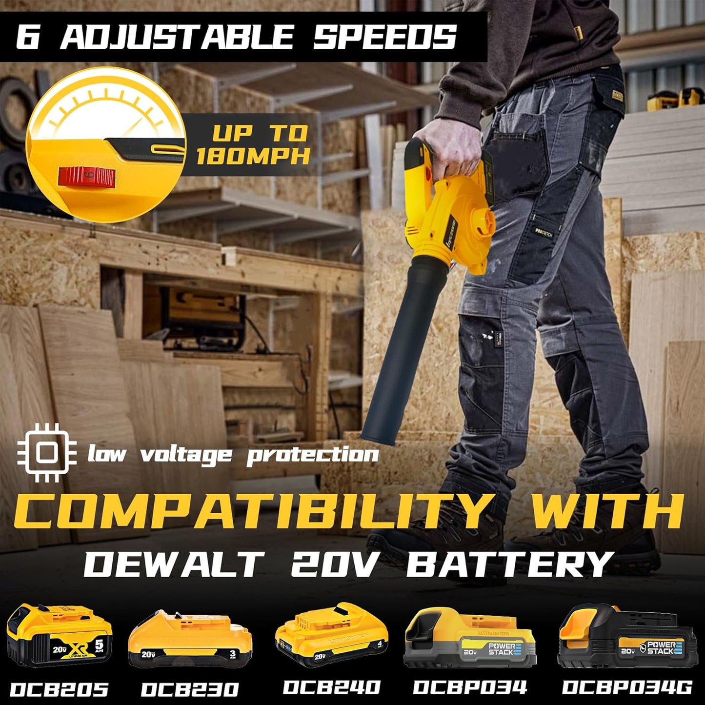 Soffiatore a Batteria XR 20V